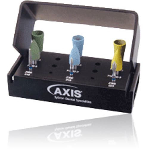 AXIS Porcelain Adjust & Polish Set, LS-7582, RA and FG Shank, 9-Piece Kit thumbnail 5