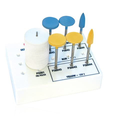 Kerr CeraGlaze Porcelain Polishing Logic Set, LS-904, HP Shank, 1/Pkg thumbnail 5
