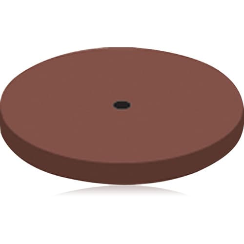 Kerr NTI Brown Silicone Polisher, Unmounted Large Disc, #220, 22 mm, 10/Pk, P0001-220 thumbnail 5