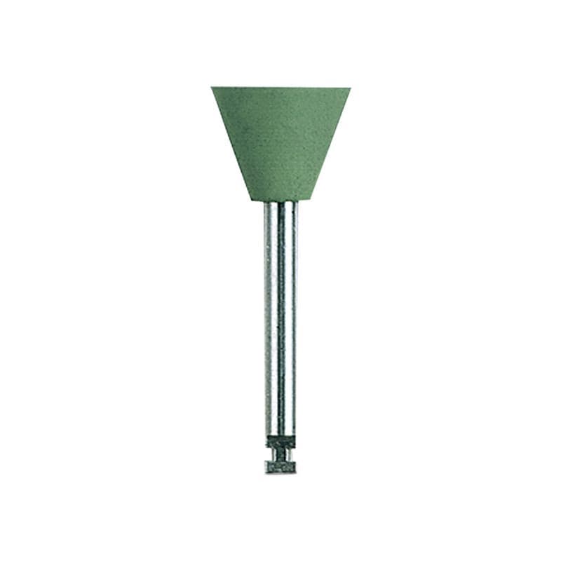 NTI Silicone Polishers, RA Latch, Inverted Cone #85, Green, High Shine, 10/Pk, P0134-045 thumbnail 6