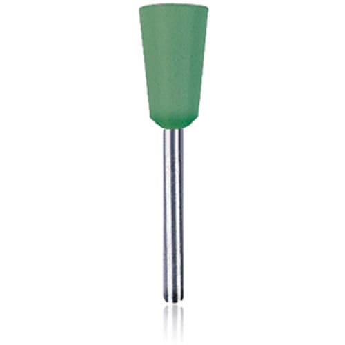 NTI Silicone Polishers, Green, Inverted Cone, FG Shank, 6.5 mm, 10/Pk, P0155-065 thumbnail 5