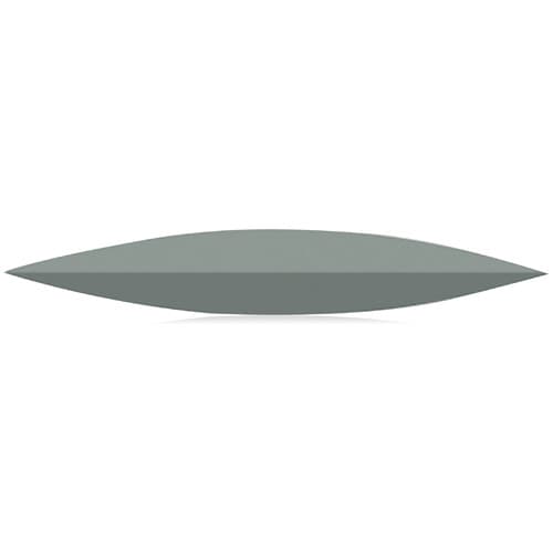NTI Silicone Polishers, Gray, Knife Edge, Unmounted, Super High Shine for Porcelain, #220, 10/Pk, P0322-220 thumbnail 4