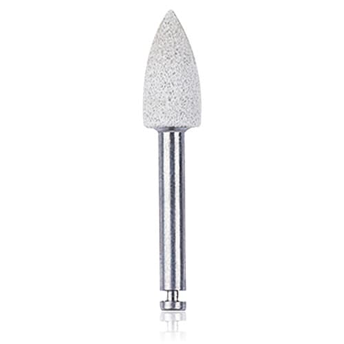 NTI Silicone Polisher, White, Flame, RA/Latch, Pre-Polishing for Porcelain, 10/Pk, P0352 thumbnail 6