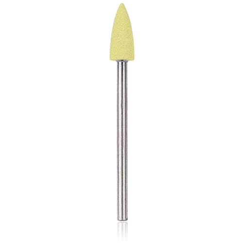 NTI Goldstar Polishers, Yellow, Flame, HP Shank, 10/Pkg, P18144 thumbnail 3