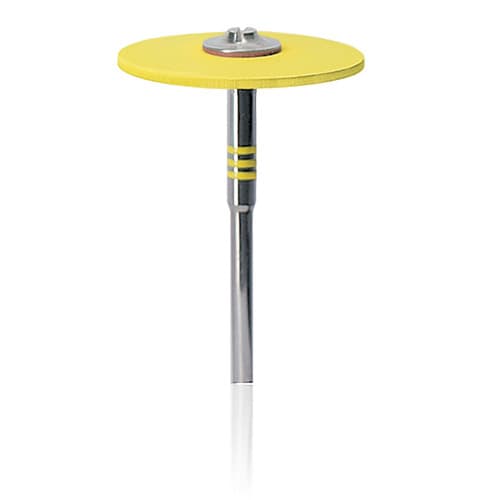 NTI CeraGlaze Porcelain Polisher, Superfine, Yellow, Knife Edge, HP Shank, 25 mm, P30010, 1/Pk thumbnail 10