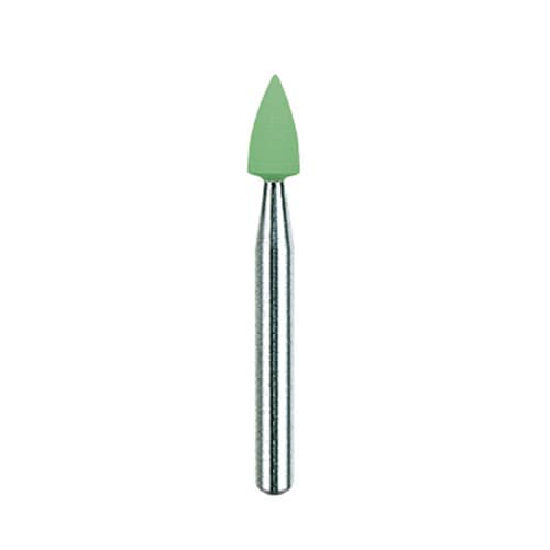 CeraGlaze Diamond-Impregnated Porcelain Polisher, Coarse Green, Pre-Polishing, Flame, FG Shank, 3/Pk, P353-3 thumbnail 7