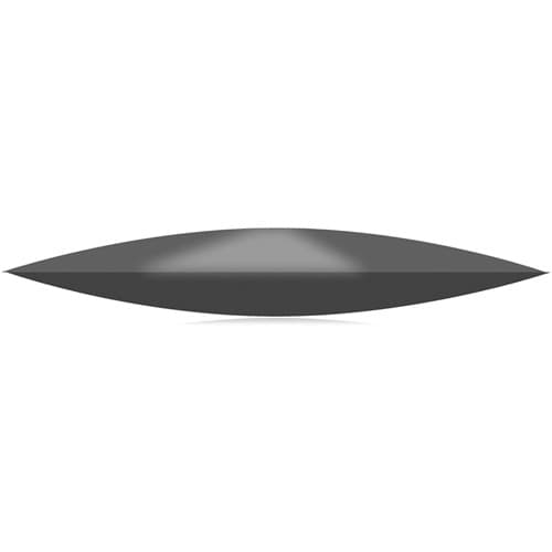 NTI Acrylic Silicone Polishers, Knife Edge, Unmounted, Medium (Black), 22 mm, 6/Pk, PBR02 thumbnail 5