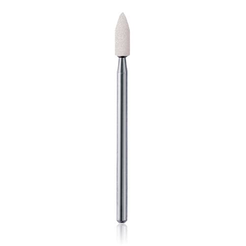 NTI White Stone Abrasive, Small Flame, RA (Right Angle), Fine, 2.35 mm Shank, 12/Pkg, WF661-RA thumbnail 5