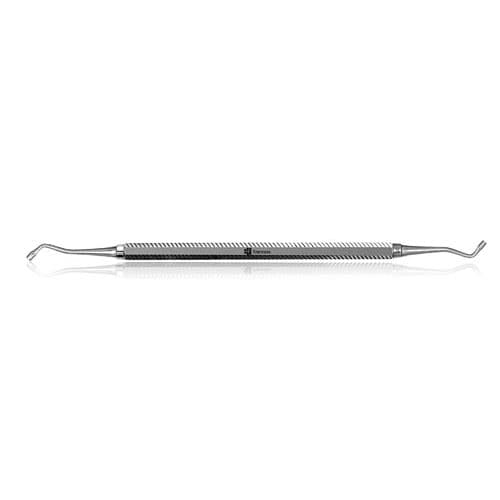 J&J Instruments #1/2 Black Amalgam Plugger/Condenser, Serrated, Double End, Standard Handle, 01-220 thumbnail 2