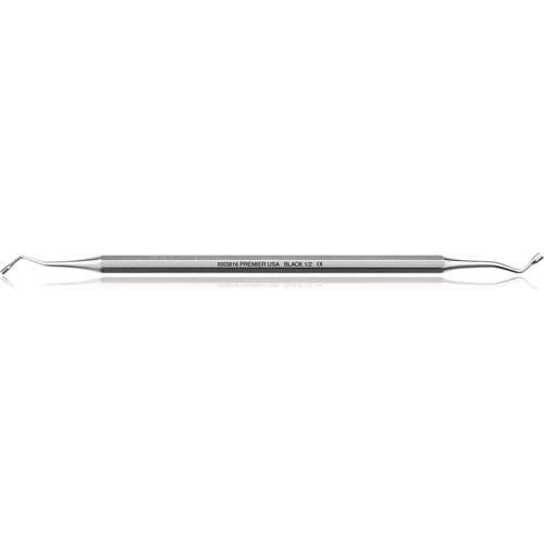 Premier Black #1/2 Serrated Double-End Plugger/Condenser, Octagonal Handle, 1003766 thumbnail 6