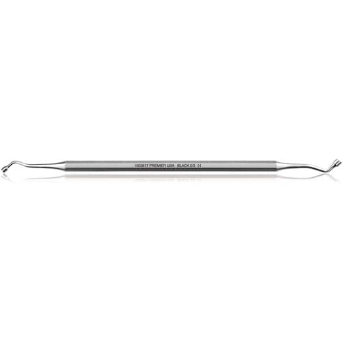 Premier Black #2/3 Smooth Double-Ended Plugger/Condenser, Octagon Handle, 1003817 thumbnail 4