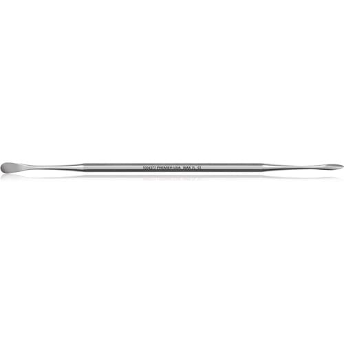 Premier #7L Double-End Wax Spatula, Simple Stem, Stainless Steel, 1004377 thumbnail 4