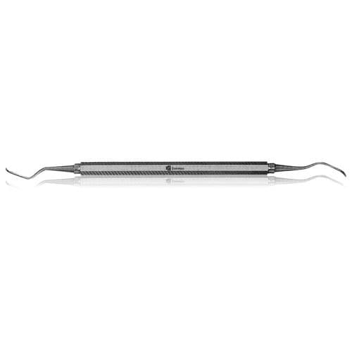 J&J Instruments Columbia Curette #2L/2R, Double End, Standard Hexagonal Knurled Handle, 11-740 thumbnail 2