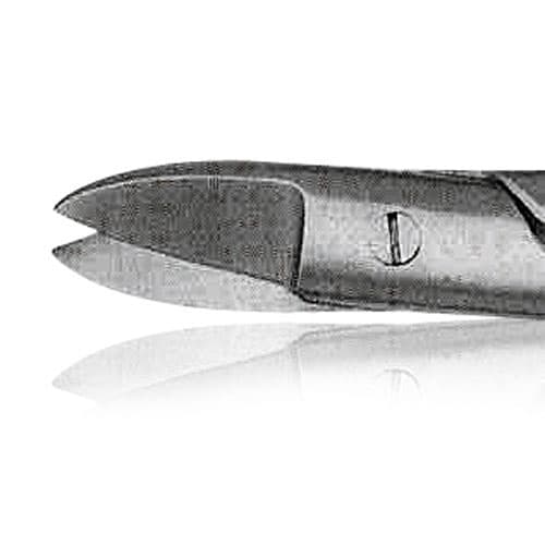 J&J Instruments Crown Scissors, 4.5" Straight, Smooth Blades, Stainless Steel, 12-010 thumbnail 2
