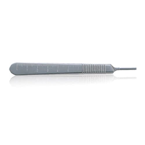 Miltex #3 Scalpel/Knife Handle, 5" (125mm), Fits Blades 10-15C, Rustless Stainless Steel, 4-7R thumbnail 7
