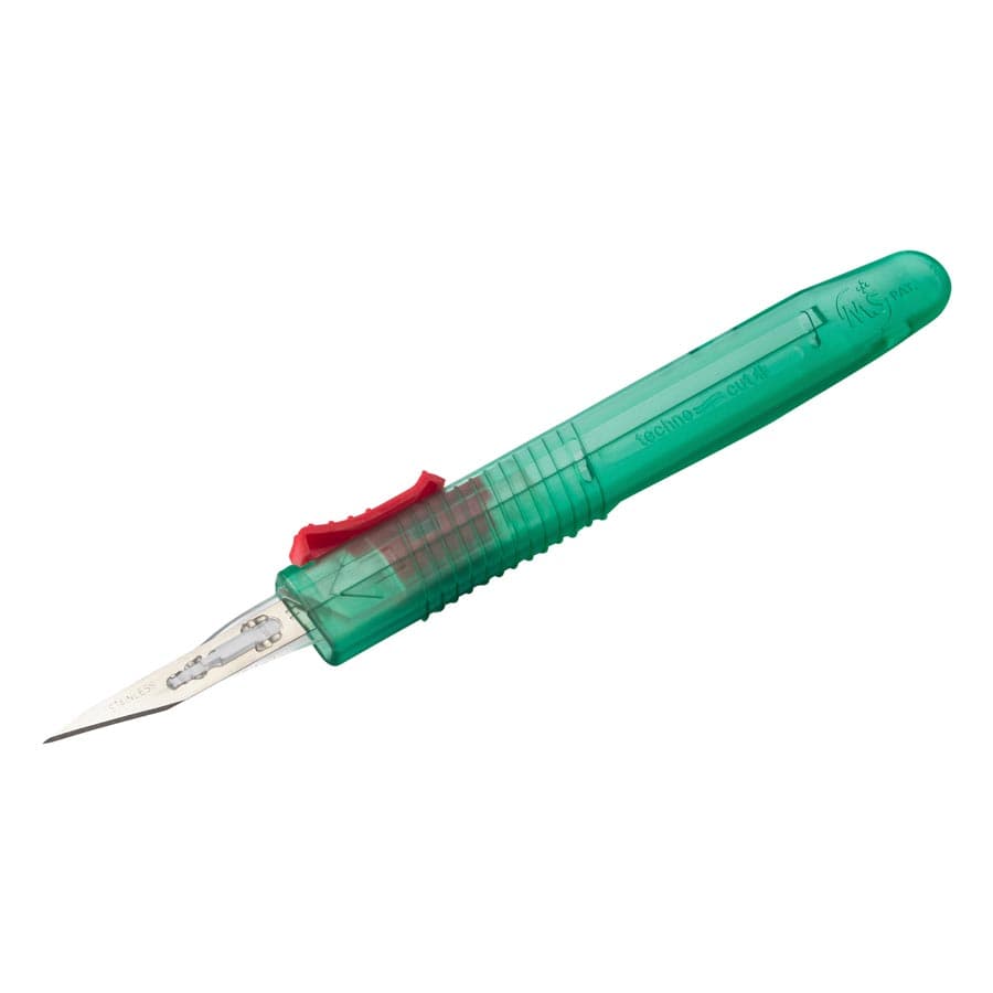 Myco Technocut Plus Disposable Safety Scalpel, #11 Stainless Steel Blade, Sterile, Retractable, 10/Box, 6008TR-11 thumbnail 9