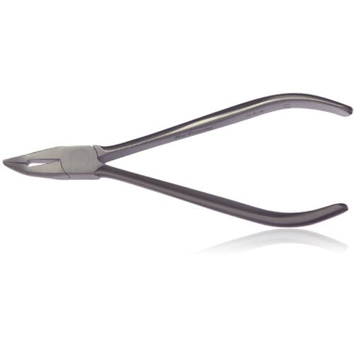 Hu-Friedy Weingart Utility Pliers, Serrated, Long Handle, Tapered 32°, Stainless Steel, 678-201L, 1/Pk thumbnail 6