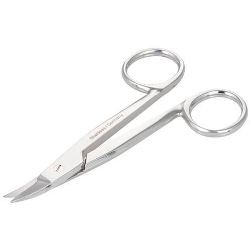 3M Deluxe Curved Crown Scissors, Smooth Blade, Stainless Steel, 1/Pk, 801202 thumbnail 6