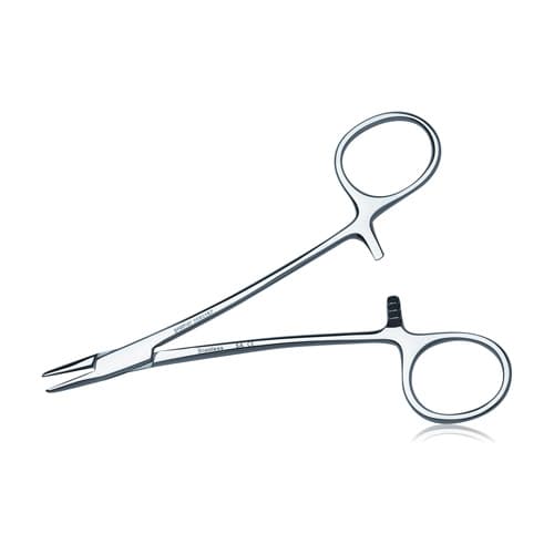 Premier Dental Baumgartner Needle Holder, 5" (12.7 cm), Stainless Steel, 1 Each thumbnail 4
