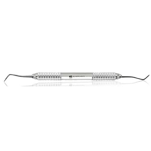 J&J Instruments #3S Hollenback Carver, Double End, Silk Handle, 9.5mm, 95-230 thumbnail 2