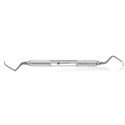 J&J Instruments Silk Gracey Curette #9/10, Double End, 9.5 mm Stainless Steel Handle, 95-690 thumbnail 3