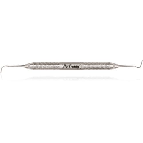 Hu-Friedy Goldstein Flexi-Thin Composite Instrument, Mini 4, Double-Ended, #6 Satin Steel Handle, CIGFTMIN46 thumbnail 4