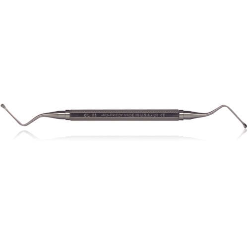 Hu-Friedy Lucas Surgical Curette, Double-End, #85, #522 Hexagon Handle, 2.5mm Spoon Blades, CL85, 1/Pk thumbnail 6
