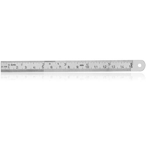 Hu-Friedy Stainless Steel Ruler, 6 Inch, CLR6 thumbnail 3