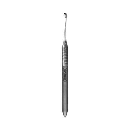 Hu-Friedy Labanca Bone Curette, 7mm, Cone, #6 Satin Steel Handle, Single End, CSLABANCA6 thumbnail 3