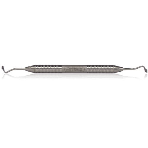 Hu-Friedy Frahm Double-Ended Carver 2/3, #6 Satin Steel Handle, CVFR2/36 thumbnail 2