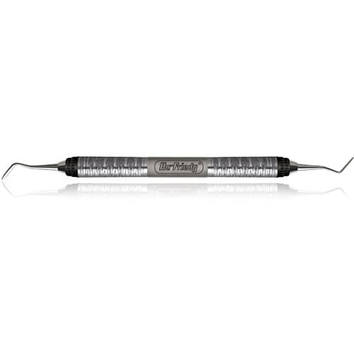 Hu-Friedy 3S Hollenback Double-Ended Carver, #7 Satin Steel Colours Handle, CVHL3S7 thumbnail 3