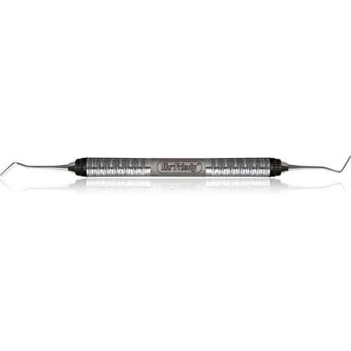Hu-Friedy Interproximal Double-Ended Carver, #7 Satin Steel Colours Handle, CVIPC7 thumbnail 3