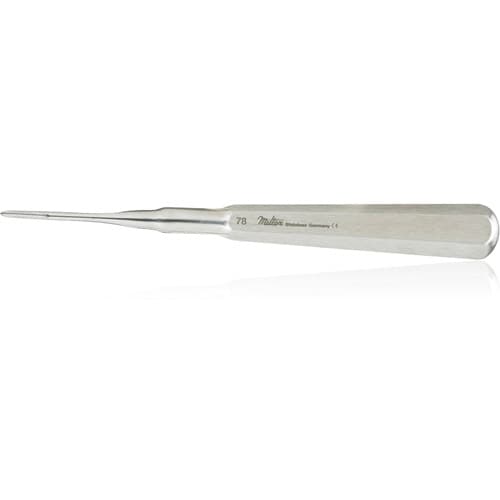 Miltex #78 Root Tip Elevator, Straight Pattern, Single End, Stainless Steel, 6" (152 mm), DEL78 thumbnail 4