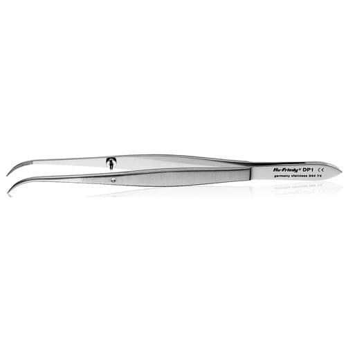 Hu-Friedy #1 Perry Deluxe Dressing Pliers, Serrated Tips, Non-Locking, with Stop Pin, 1/Pk, DP1 thumbnail 6