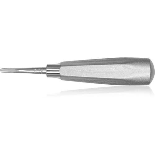 Hu-Friedy #1 Heidbrink Straight Elevator, E1, 4.3 mm Tip, #510 Large Tapered Hexagon Handle, Single End, 360945 thumbnail 4