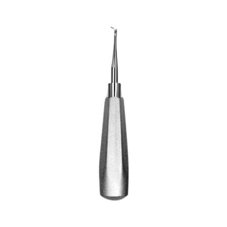 Hu-Friedy Mini Cryer Elevator, Right, #22, 6.5 mm Tip, #510 Large Tapered Hexagon Handle, Single End, E22, 1/Pk thumbnail 6
