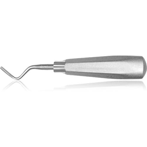 Hu-Friedy #38 Serrated Surgical Elevator, Single End, #510 Large Tapered Hexagon Handle, Stainless Steel, E38 thumbnail 4