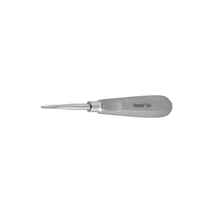 Nordent Heidbrink #41 Titanium-Coated Surgical Elevator, Straight, Single-End, 3.7 mm Blade, E41T thumbnail 2