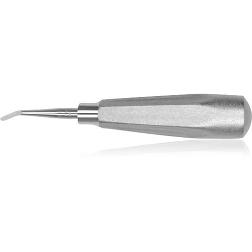 Hu-Friedy #74 Miller Apexo Surgical Elevator, Single End, #510 Large Tapered Hexagon Handle, Stainless Steel, E74 thumbnail 3