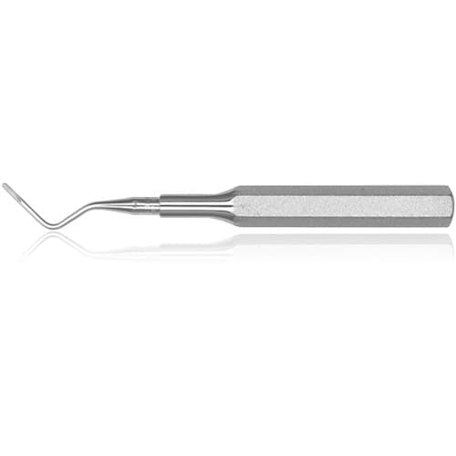 Hu-Friedy Root Tip Pick #94, Single End, #502 Hexagonal Handle, Serrated, Stainless Steel, E94 thumbnail 2