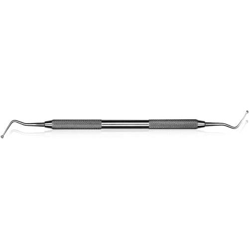 Hu-Friedy #33L Double-Ended Endodontic Excavator, #41 Round Handle, 2 mm Tip, Stainless Steel, EXC33L thumbnail 6