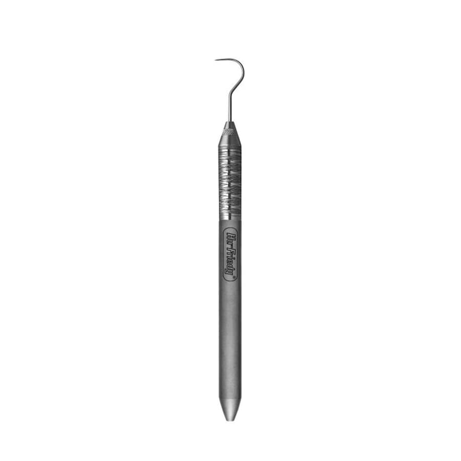 Hu-Friedy #23 Shepherd's Hook Single-End Explorer, #6 Satin Steel Handle, EXS236 thumbnail 10