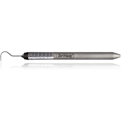 Hu-Friedy Explorer SE #23 Shepherd's Hook, Satin Steel #7 Handle, Single-Ended, EXS237 thumbnail 5