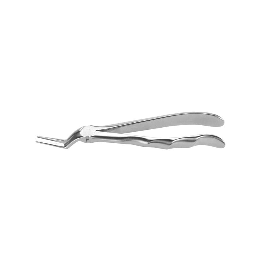 Nordent #97 Extraction Forceps, Upper Root Fragments, English Pattern, Serrated Beaks, Handform Handle, FE97 thumbnail 3