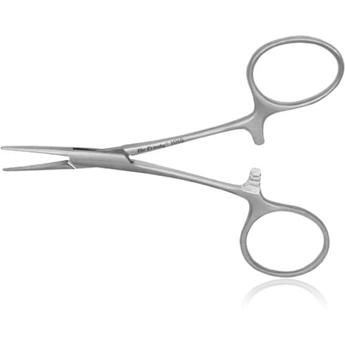Hu-Friedy Hartmann Hemostat, Straight, 4" (4 in), Stainless Steel, HHS thumbnail 4