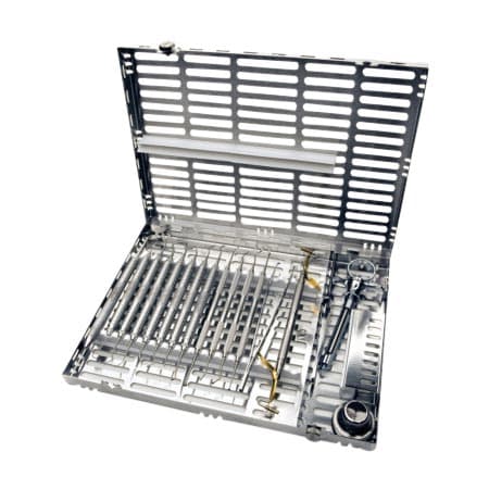 Hu-Friedy IMS Signature Series Collection Amalgam Standard Set-Up, Large 16-Instrument Cassette, White, IMN4162 thumbnail 3