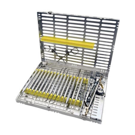 Hu-Friedy IMS™ Signature Series® Collection Total Restorative Standard Set-Up, Yellow, 16-Instrument Cassette, IMRESTOR thumbnail 4