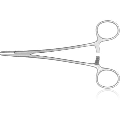 Hu-Friedy Mayo-Hegar Perma Sharp Needle Holder, 16 cm (6-1/4"), Tungsten Carbide Inserts, NH5042 thumbnail 6