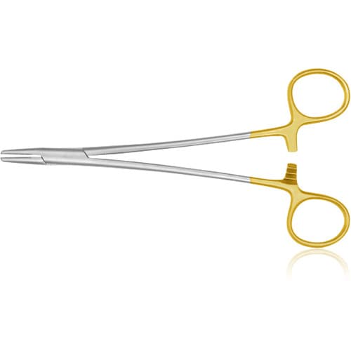 Hu-Friedy Mayo-Hegar Delicate Perma Sharp Needle Holder, 18 cm (7"), Tungsten Carbide, NH5044 thumbnail 5