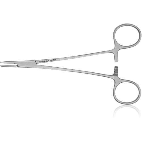 Hu-Friedy Needle Holder – Crile-Wood Grooved, 15 cm/6", Tungsten Carbide, Serrated, NHCW thumbnail 5